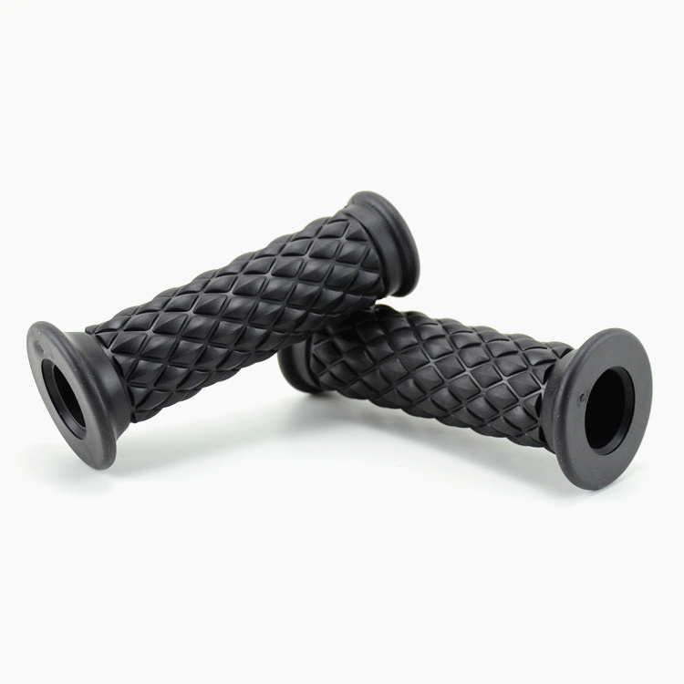 DANCARO Motorcycle Grips Non Slip Rubber Bar End Thruster Grip 7/8