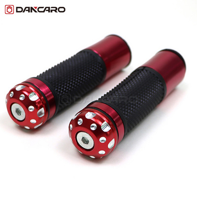 DANCARO 7/8" Motorcycle Handlebar Hand Grips Dirt Bike Throttle Grip Universal motorcycle grip handle