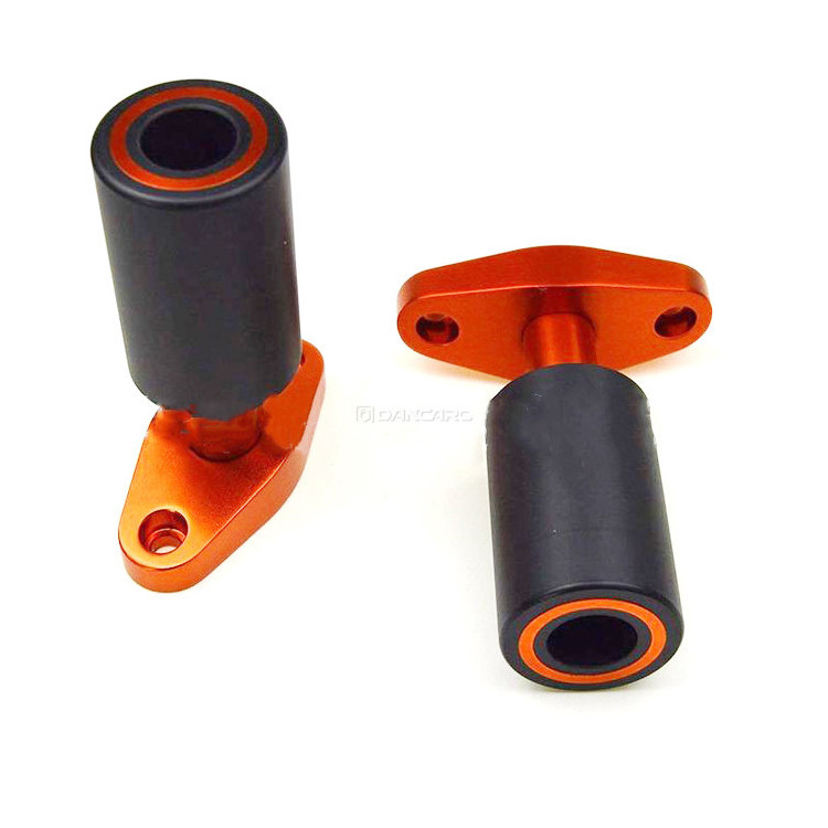 DANCARO Motorcycle Frame Anti Drop Slider CNC Aluminum Falling Protector For KTM DUKE125 DUKE200 DUKE390 Customization