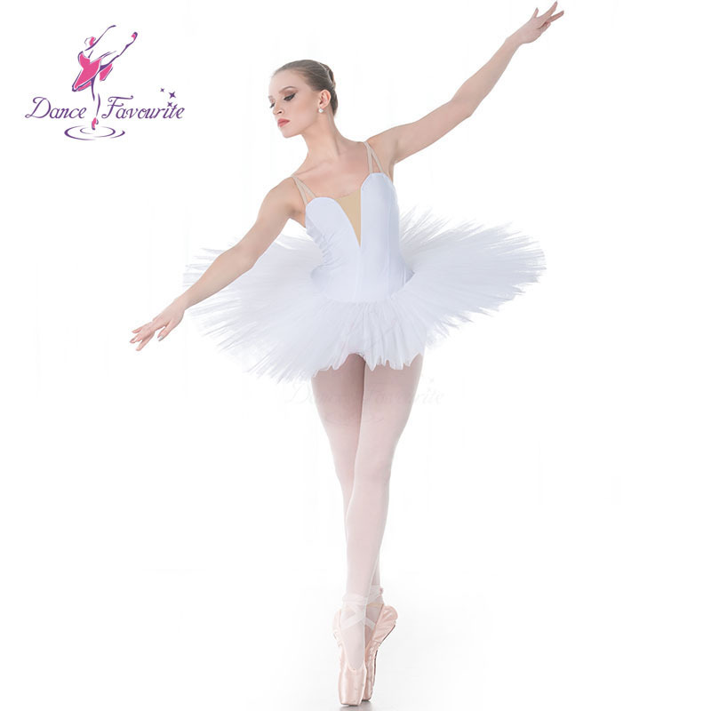 BLL003 Pre-Professional ballet dance tutu with 7 layers of stiff tulle stage performance costume ballerina dress