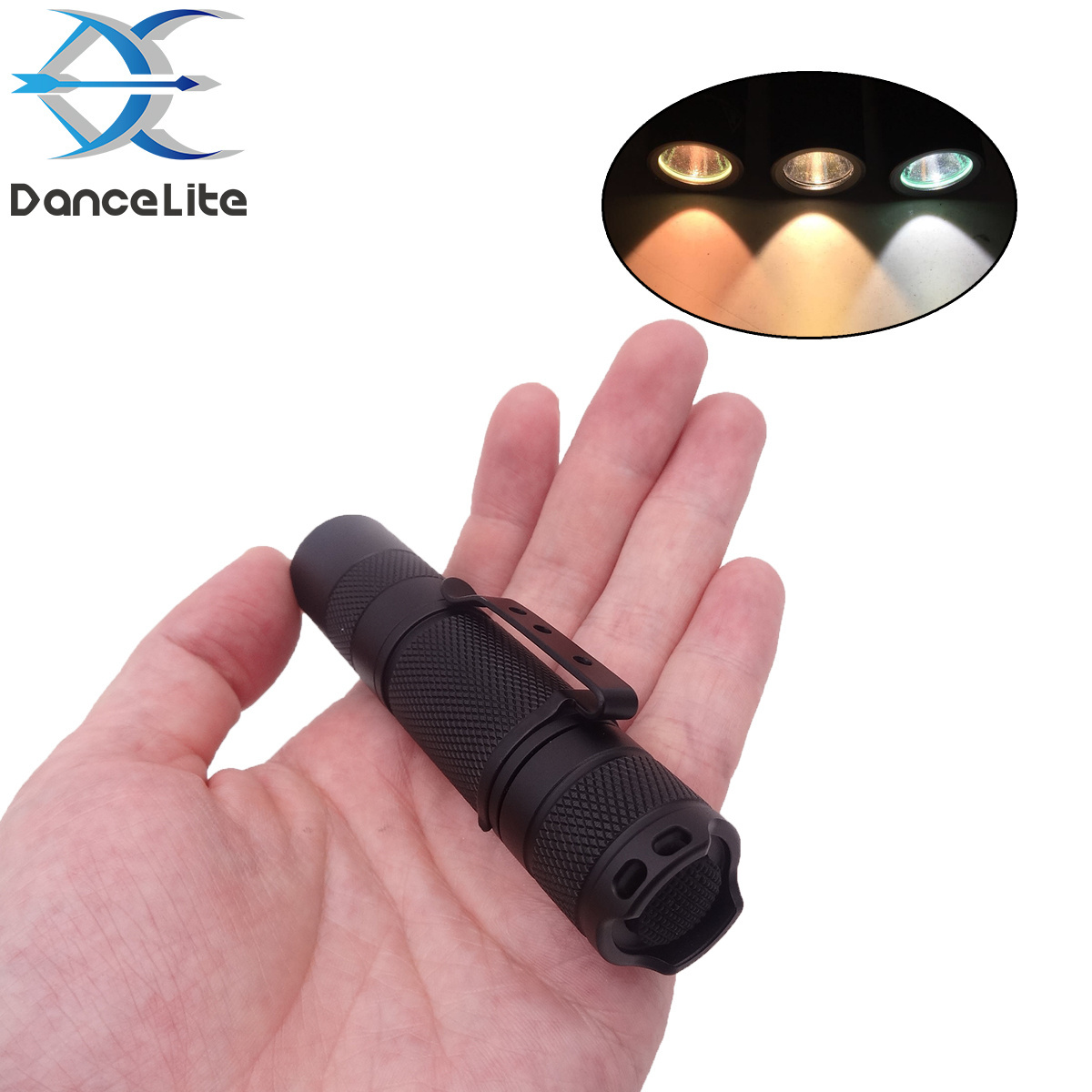 OEM S1 EDC Mini LED Torch Light Portable AA/14500 XPG2 R5 flash light 1MODE Portable Flashlight