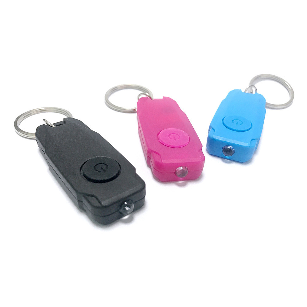 Promotion Gift KC06 Super Mini USB Keychain Light Keyring Lamp LED Key-chain Rechargeable Flashlight (Logo Acceptable)