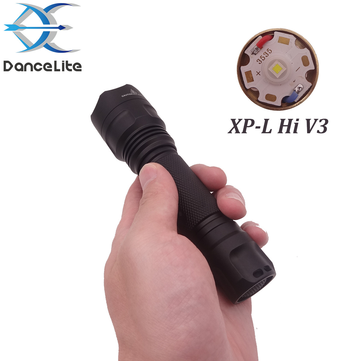 OEM C2 XP-L Hi V3 LED Flashlights Mini C8 Portable Lamp 18650 Pocket Torch Easy-to-Carry Linterna