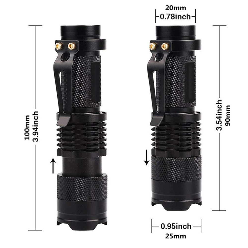 Brand Promotion SK68 Mini Portable AA XPE LED Flashlight Pocket Torch EDC Flashlights Small Light