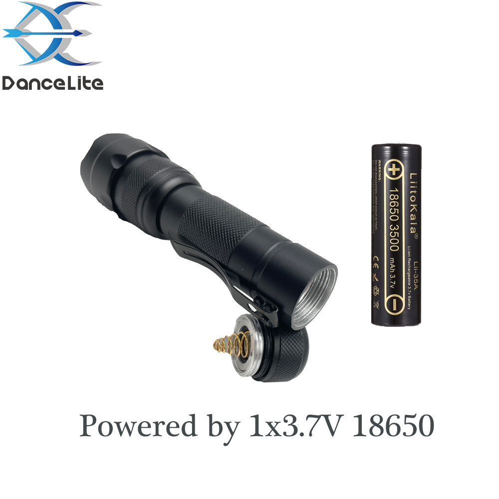 OEM LOGO Engraving 502B zoomable Infrared Illuminator IR 940nm (SFH4725S) 1-MODE LED Flashlight