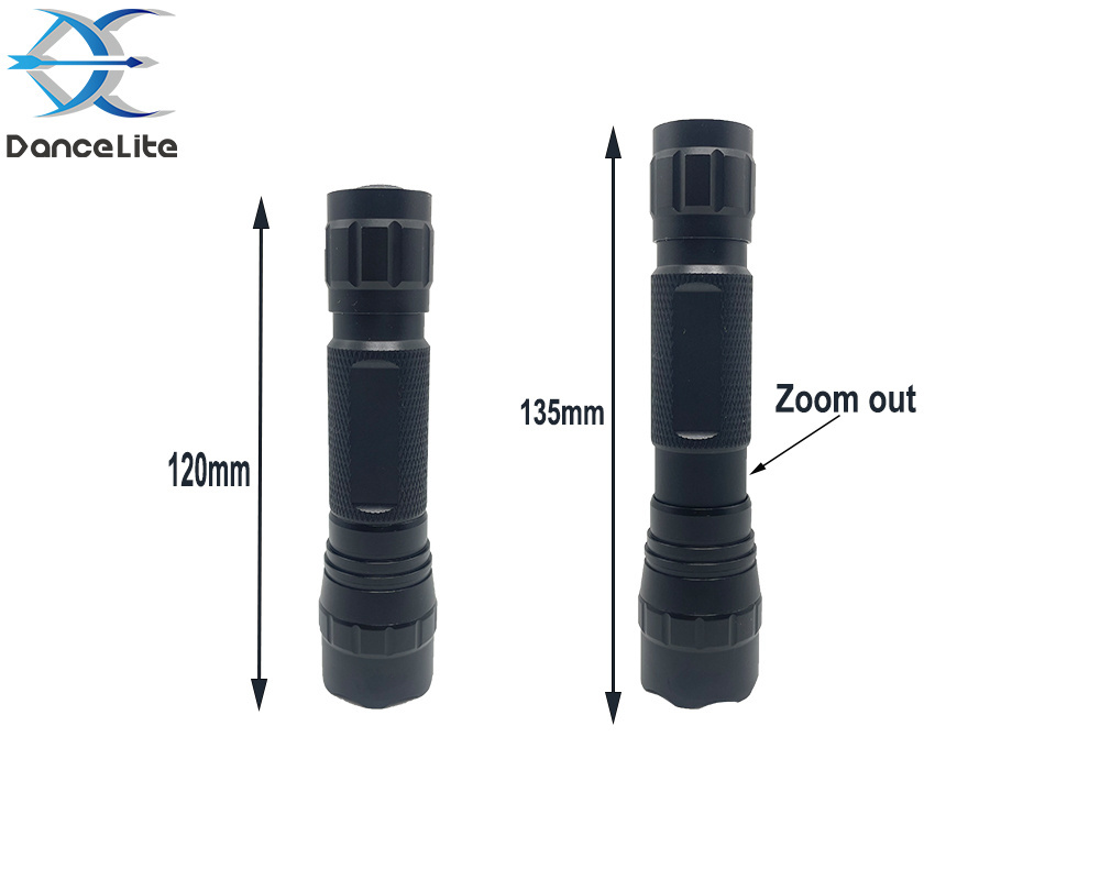 NEW VERSION Zoomable 501B IR 850nm / IR 940nm 3W/5W Infrared LED Flashlight For Night Vision Hunting Torch