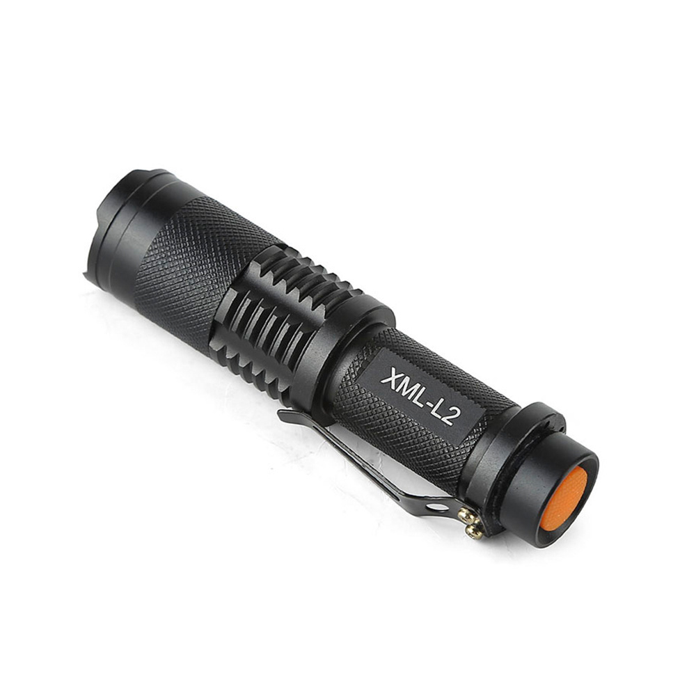 OEM 200 Meters Light Range SK98 Zoomable 10W L2 Flashlight T6 LED Torch Focus Zoom Linterna (18650)