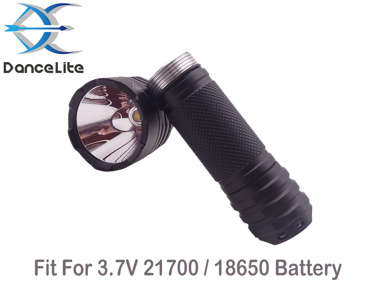 C8 Plus (C8+) 2000Lumens SST-40-W SST-40.2 6500K LED Flashlight Torch Ar-Coasted Lens