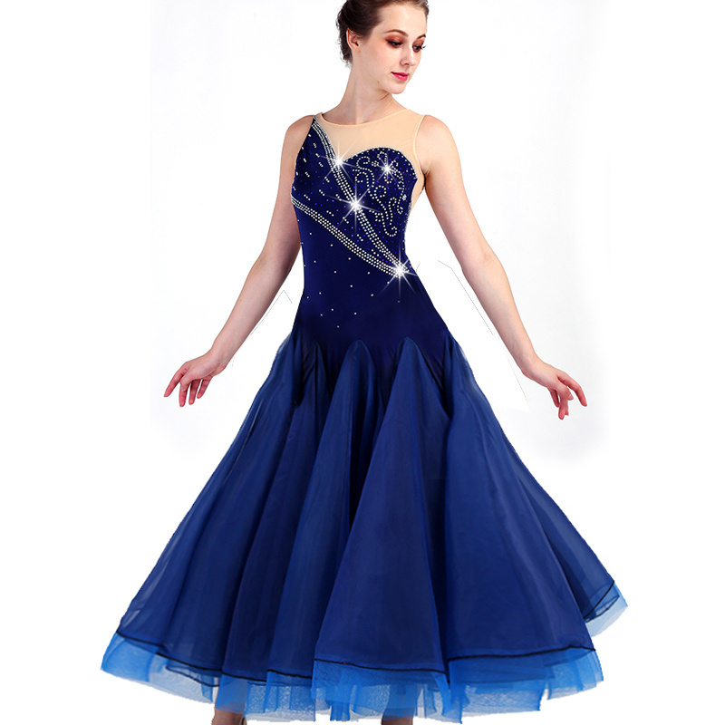 DB19042  Custom Size  Competition Women  Ballroom Dance Dresses