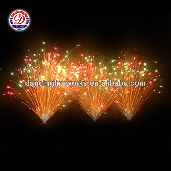 665 Shots Fan-Shape Big Display Cake Fireworks