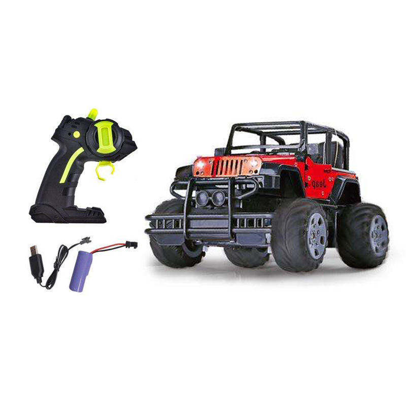 1:20 4WD Metal RC Car Open Door Alloy Cars Diecast Toys RC Cars W/Battry And USB