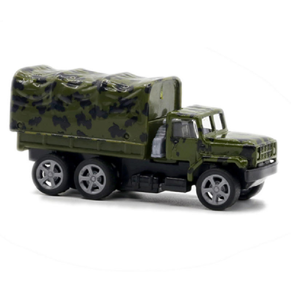 Hot Seller 1: 64 military truck diecast toys detachable Mini military transport vehicle model