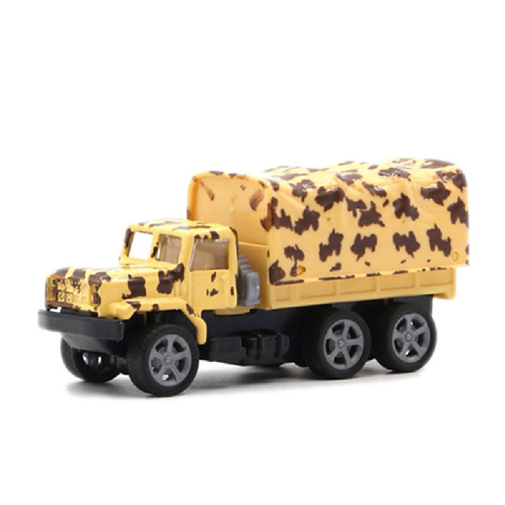 Hot Seller 1: 64 military truck diecast toys detachable Mini military transport vehicle model