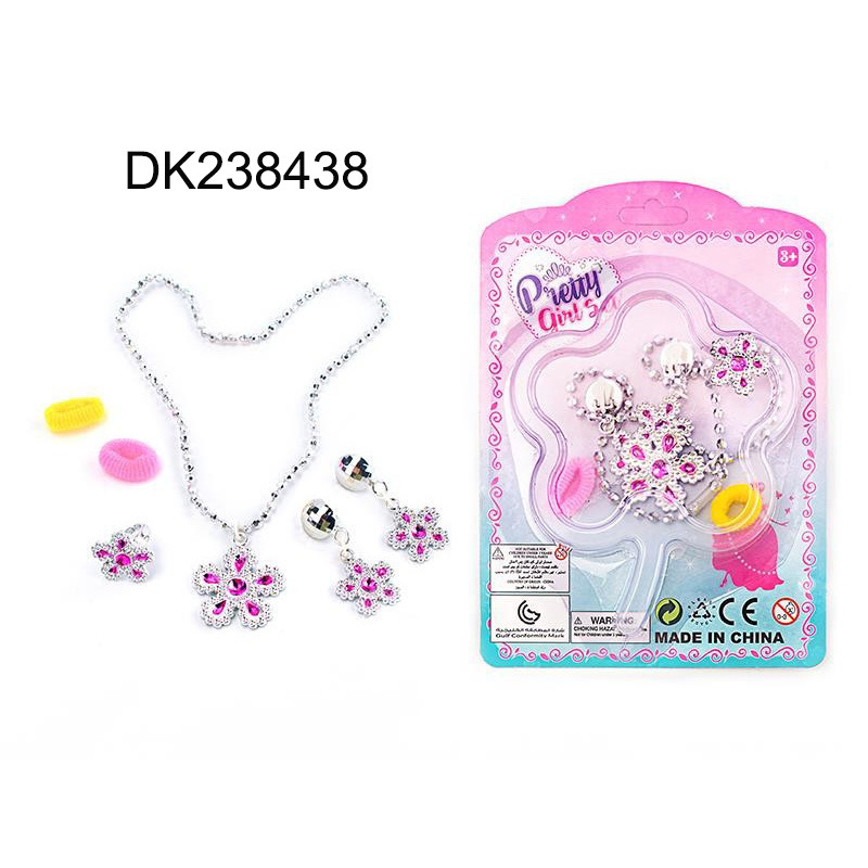 Kids Pretend Play Set Dress Up Toys Jewelry Princess Toys