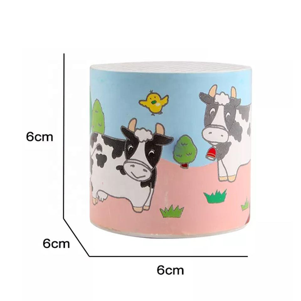 Cow Moo Noise Box Animal Voice Sheep Sound Box Upside Down To Play Sound 12PCS