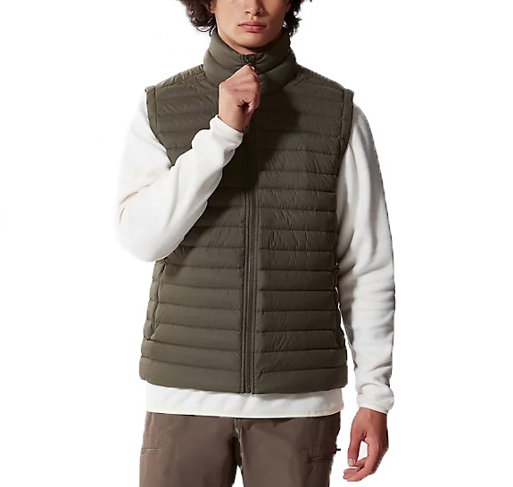 Mens Winter Jacket Coat Wholesale Sleeveless Down Jackets Custom Logo Puffer Jacket Vest