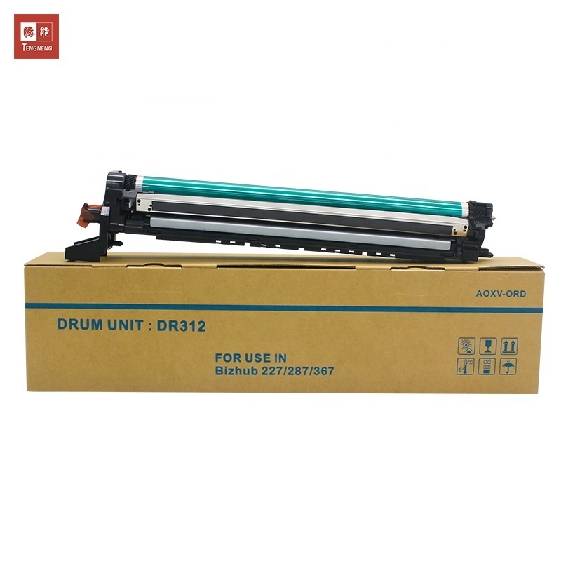 TENGNENG DR312 high quality drum unit for Konica Minolta Bizhub 227 287 367 7522 7528 7536 drum cartridge kit