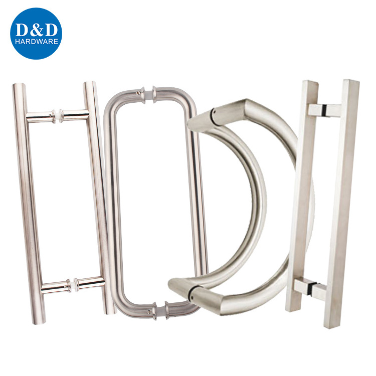 Stainless Steel Aluminum Entrance Door Accessories Fittings Bathroom Glass Hardware