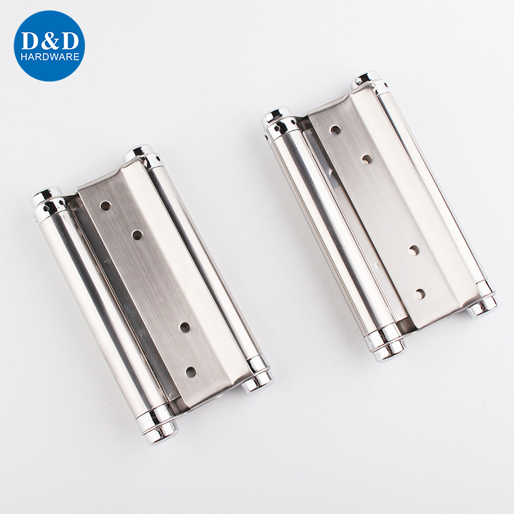 Stainless Steel 304 Hinge Double Action Wooden Door Self Closing Spring Hinge Swing Door Hinge