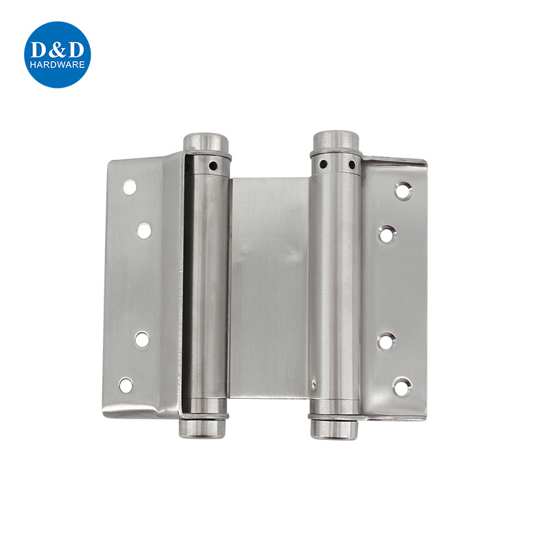 Stainless Steel 304 Hinge Double Action Wooden Door Self Closing Spring Hinge Swing Door Hinge