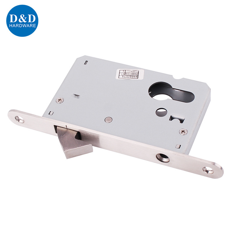 Stainless steel Euro Sliding Door Hook Lock Mortise Metal Door Lock for Security