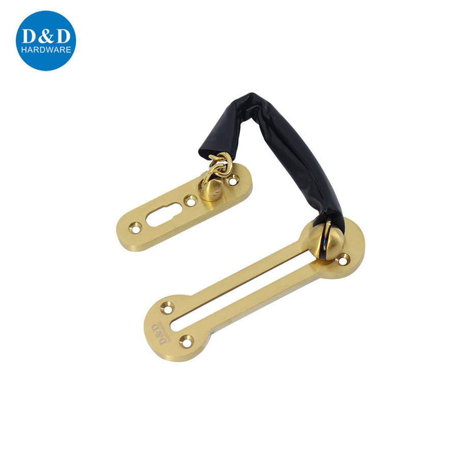 Latch Safety Door Lock Gate Stainless Steel /Zinc Alloy Metal Door Chain for Wooden Door