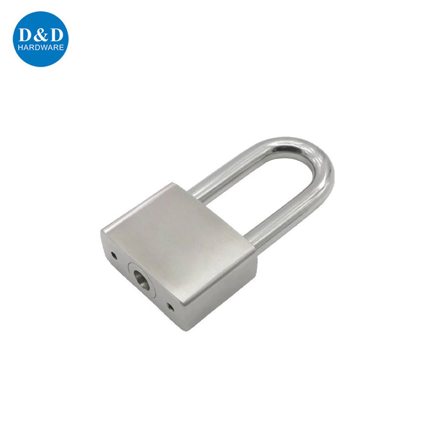 Stainless Steel Shackle Brass Padlock Keyed Alike Small Mini Copper Long Padlock for Door