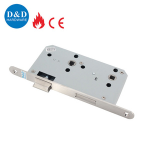 CE EN12209 Bathroom Toilet Bolt Lock 6078 Mortise Door Lock Body with Thumbturn Indicator