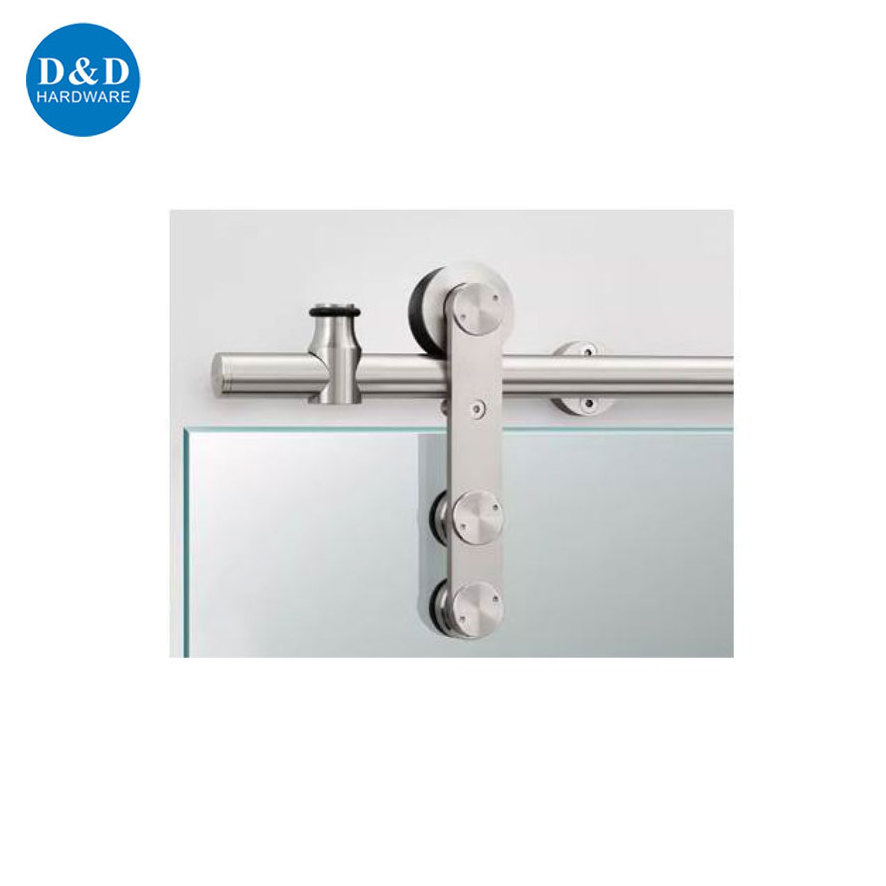 Modern Iron Security Stainless Steel Barn Glass Door Security Hardware for House and Hotel