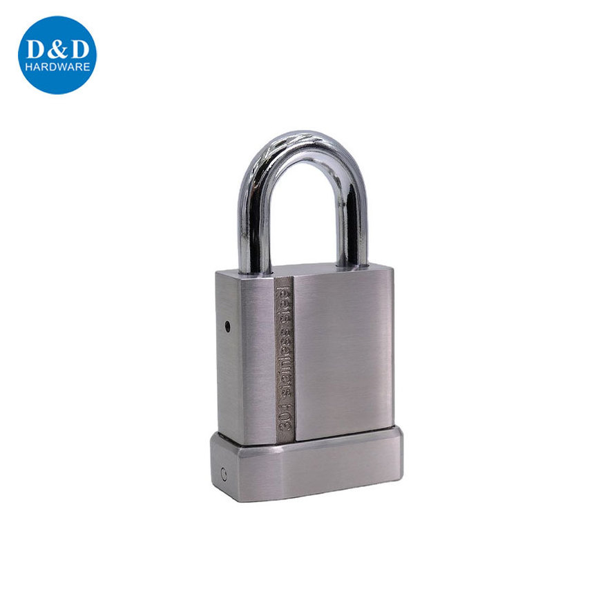 304 Stainless Steel Lock Waterproof Biometric Bluetooth Link Padlock Smart Padlock