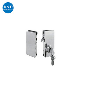 Wholesale European Tempered Sided Stainless Steel Patio Center Sliding Door Lock with Key