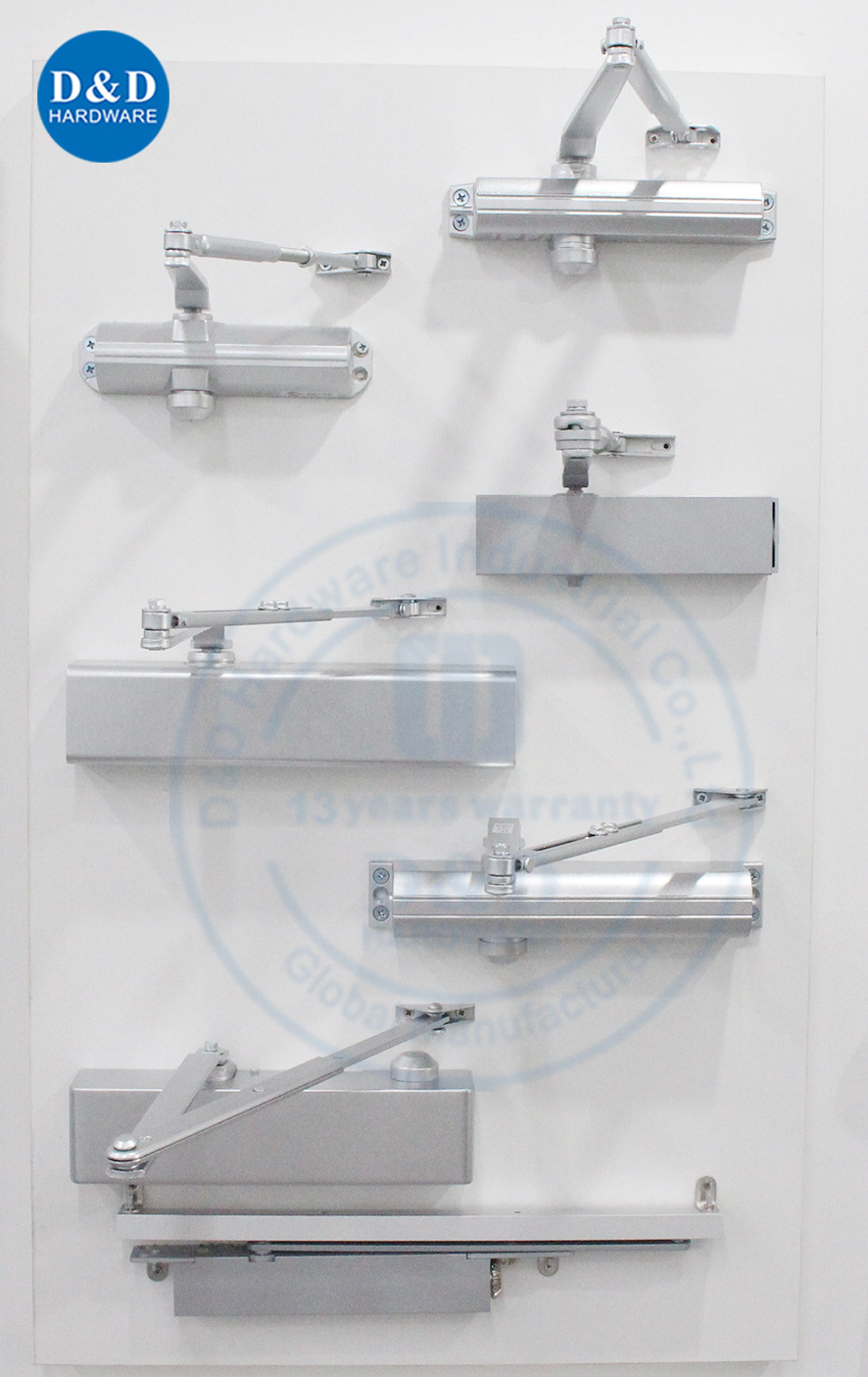 Quiet Aluminium Adjustable Overhead Concealed Sliding Commercial Automatic Door Closer