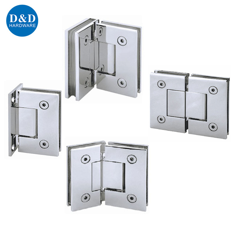 Stainless Steel Aluminum Entrance Door Accessories Fittings Bathroom Glass Hardware