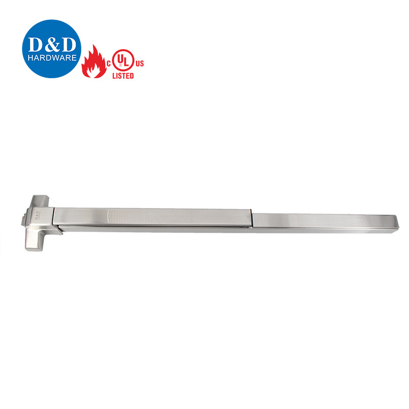 UL ANSI Grade 1 Security Stainless Steel Rim Type Emergency Panic Door Fire Exit Hardware