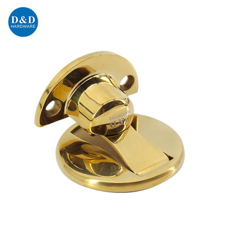 Stainless Steel / Zinc Alloy Magnetic Door Stop Concealed Door Holder for Wood Door