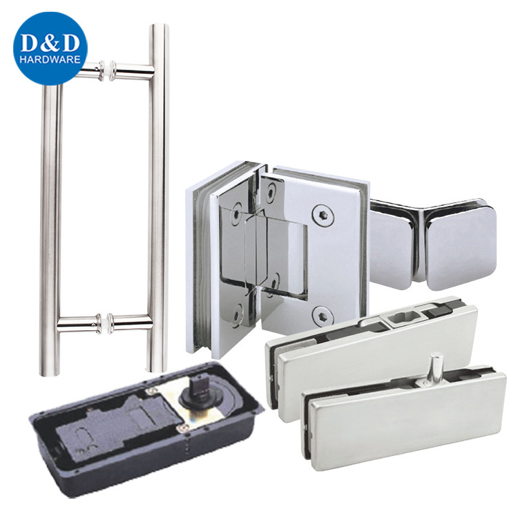 Wholesale European Tempered Sided Stainless Steel Patio Center Sliding Door Lock with Key