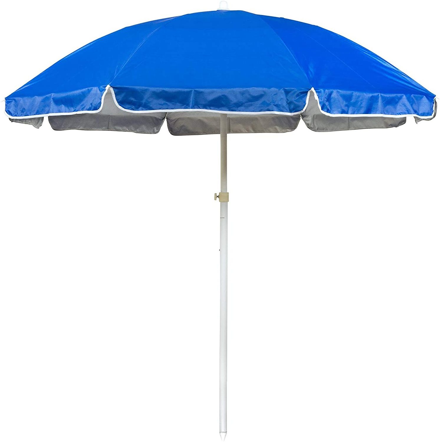 Heavy Duty Sun Protect Outdoor Custom Portable Parasol Shade Beach Umbrella for Grass Lawn Balcony Picnic