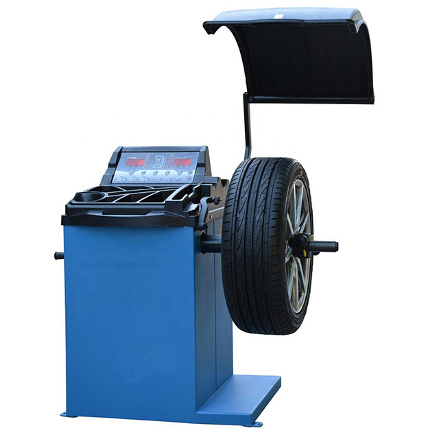 3D wheel balancer touch screen car tyre balancing machine