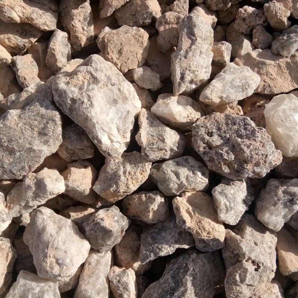 Customized Particle size 70% - 95% natural CaF2  fluorite lumps price per ton for metallurgical industry