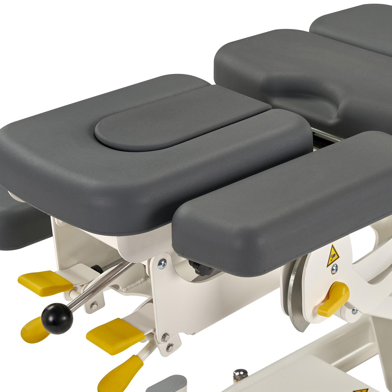 Mt Fairworth-381 Factory Custom Iron Black Electric Table Chiropractic Bed Chiropractic Decompress Traction Bed