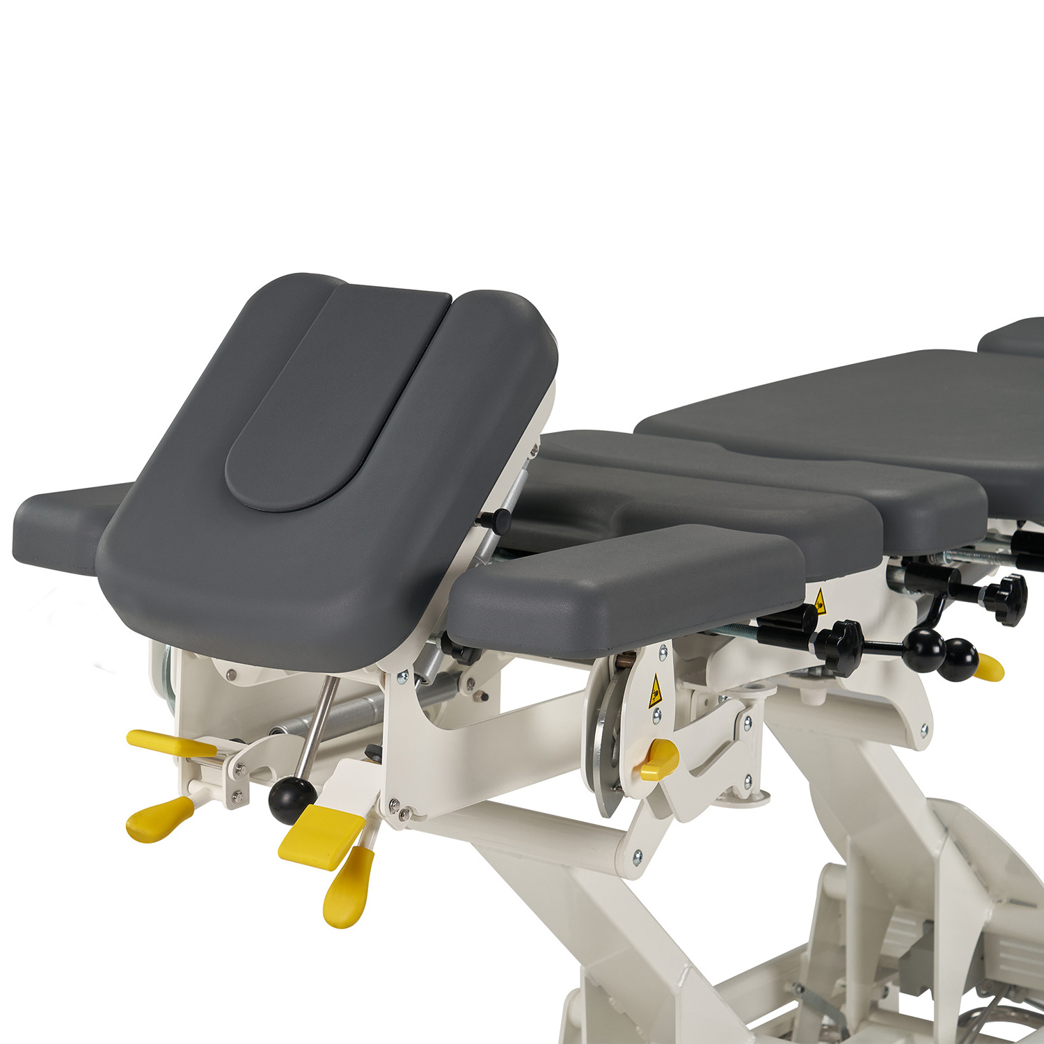 Mt Fairworth-381 Factory Custom Iron Black Electric Table Chiropractic Bed Chiropractic Decompress Traction Bed