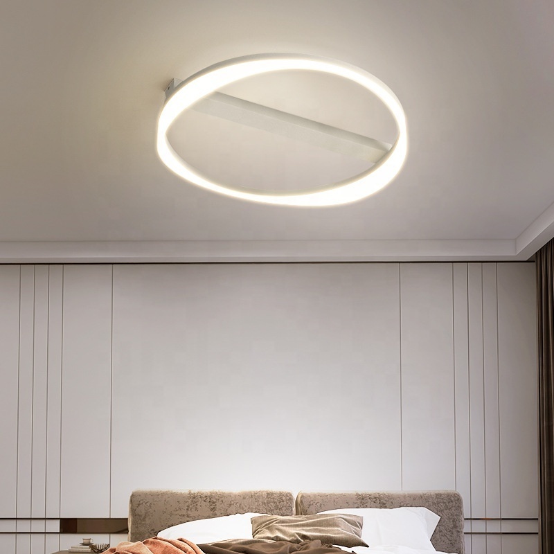 smart round ceiling light children room cheap flush mount bedroom chandelier modern art design ceiling lamp