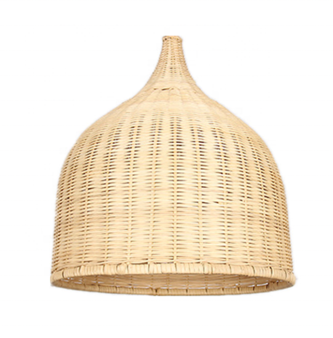 E27 edison new modern woven bamboo lamp shade living room rattan wicker pendant light fixtures