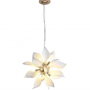 Post modern creative dining room flower chandelier lights  Nordic designer decoration dimming art pendant light