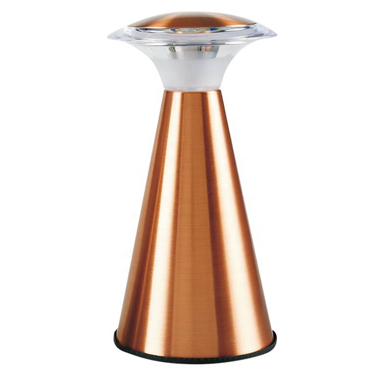 modern decoration hotel battery operated led cordless rechargeable restaurant table lamps for bar