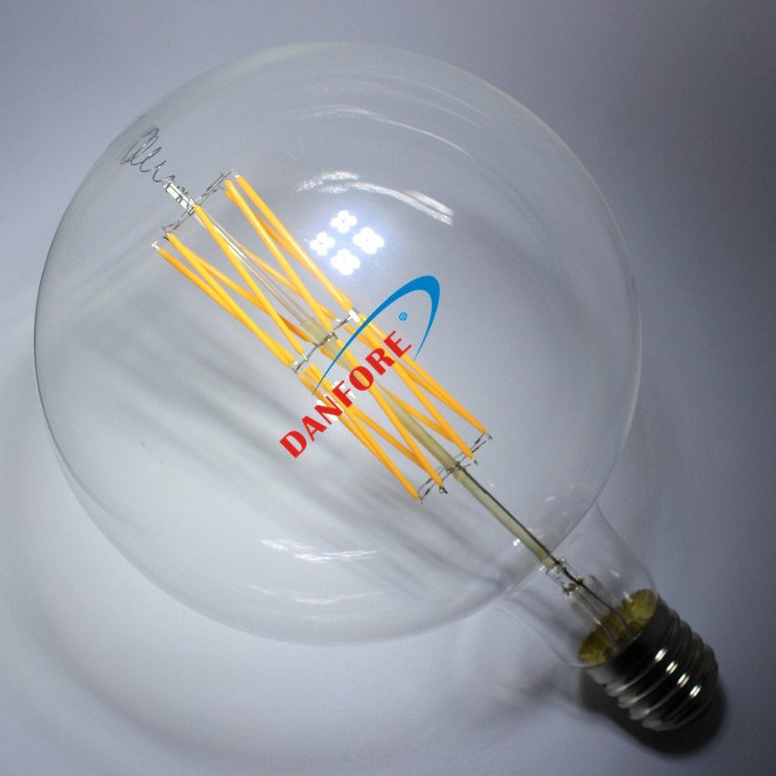 G200 edison style big size led filament bulb e40