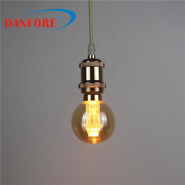 New hot sale light guide column LGC halogen replacement amber glass e27 220V LED ST64 vintage edison bulb