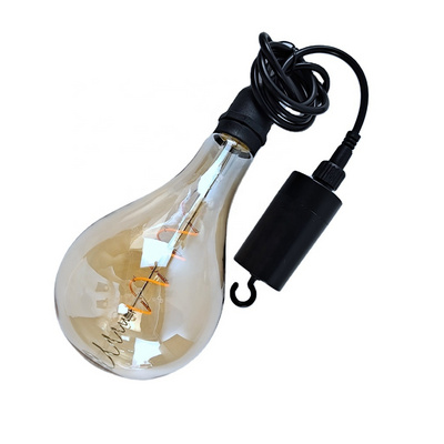 IP44 decoration pendant battery operated LED hanging lights with hook