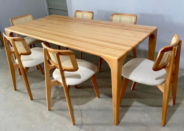 Good Quality Wooden Furniture For Every Home Best Wooden Table And Chair Set 6 Piece Dining Chair Rubber Oak Wood Table Set