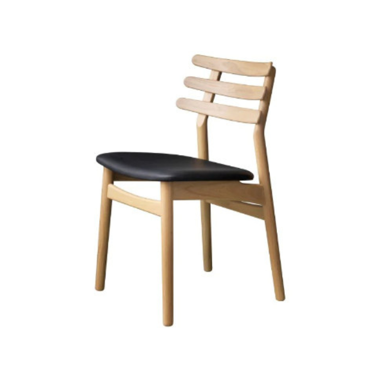 Free Sample Modern Wooden Dining Chair  Elegant Wooden Chair For Restaurants Cafe Shop Chairs Wood Ash Oak Rubber Walnut Beech